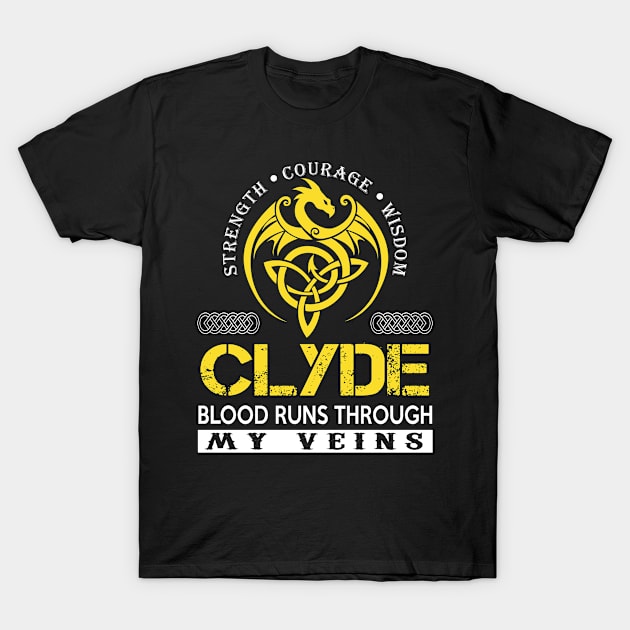 CLYDE T-Shirt by isaiaserwin